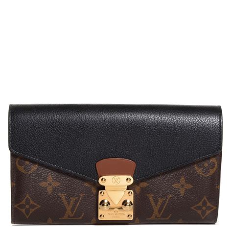 louis vuitton monogram pallas wallet|louis vuitton tri fold wallet.